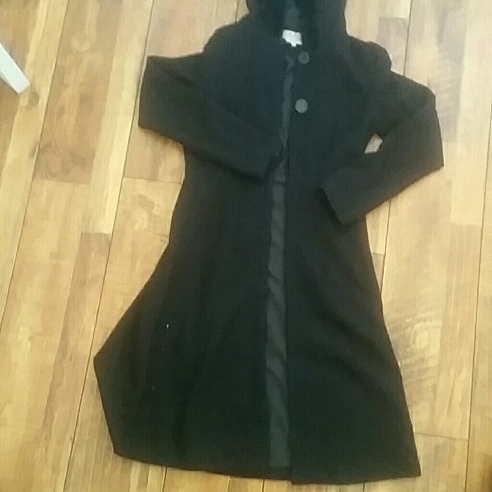 Black wool.coat